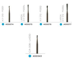 FRESAS DE CARBIDE PERA KERR