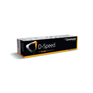 PELÍCULA RADIOGRÁFICA CARESTREAM D-SPEED (100 UNIDADES)