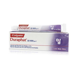 BARNIZ DE FLUOR DURAPHAT COLGATE
